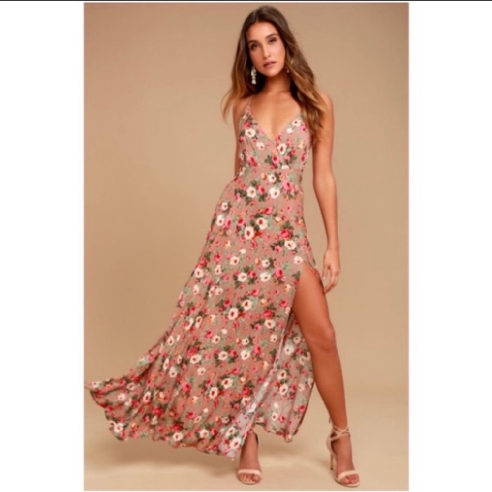 Lulus Floral Dress